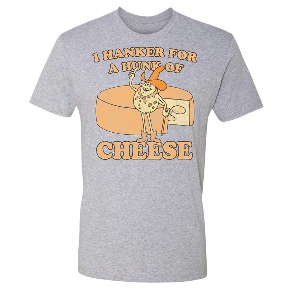 Hanker For A Hunk Of Cheese - Heather Grey - 2