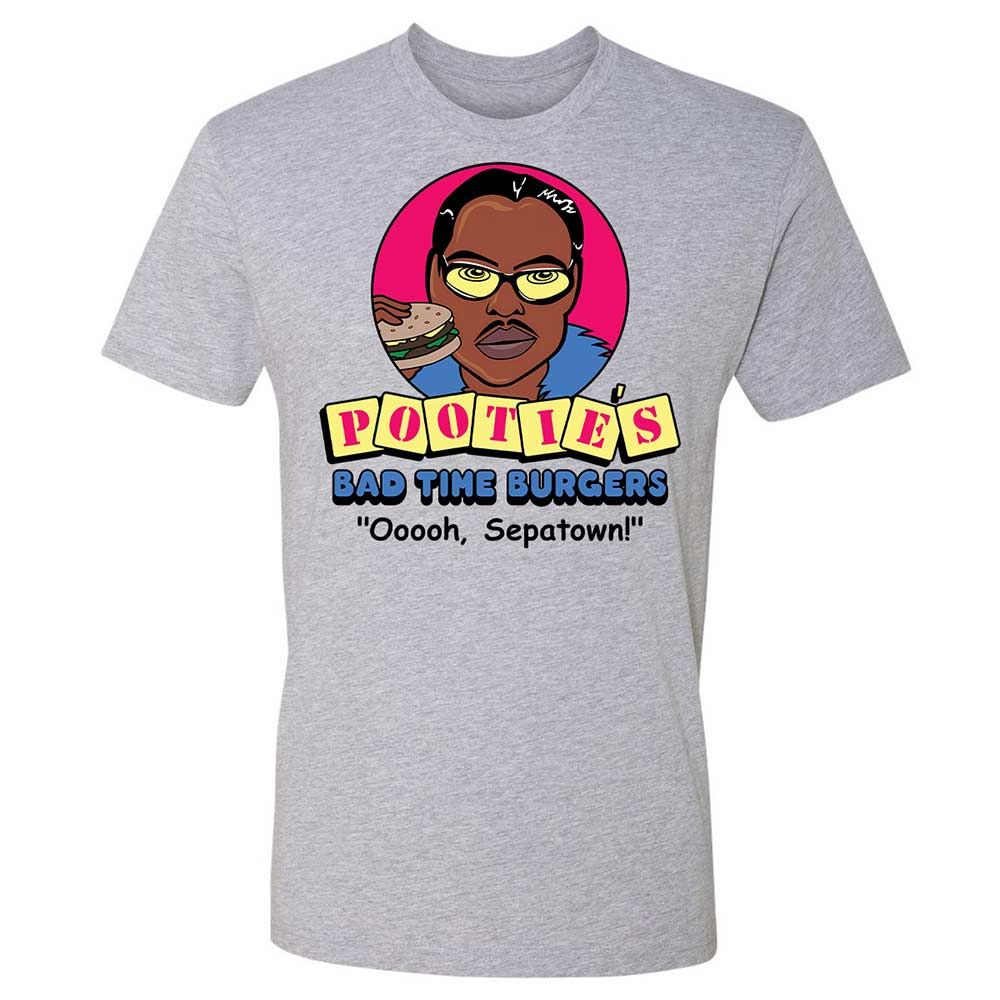Pootie's Bad Time Burgers - Heather Grey - 2