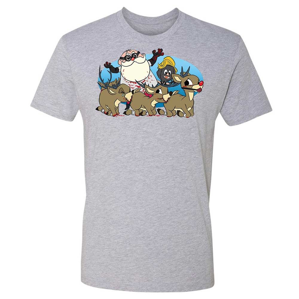 Santapede Greeting - Heather Grey - 2