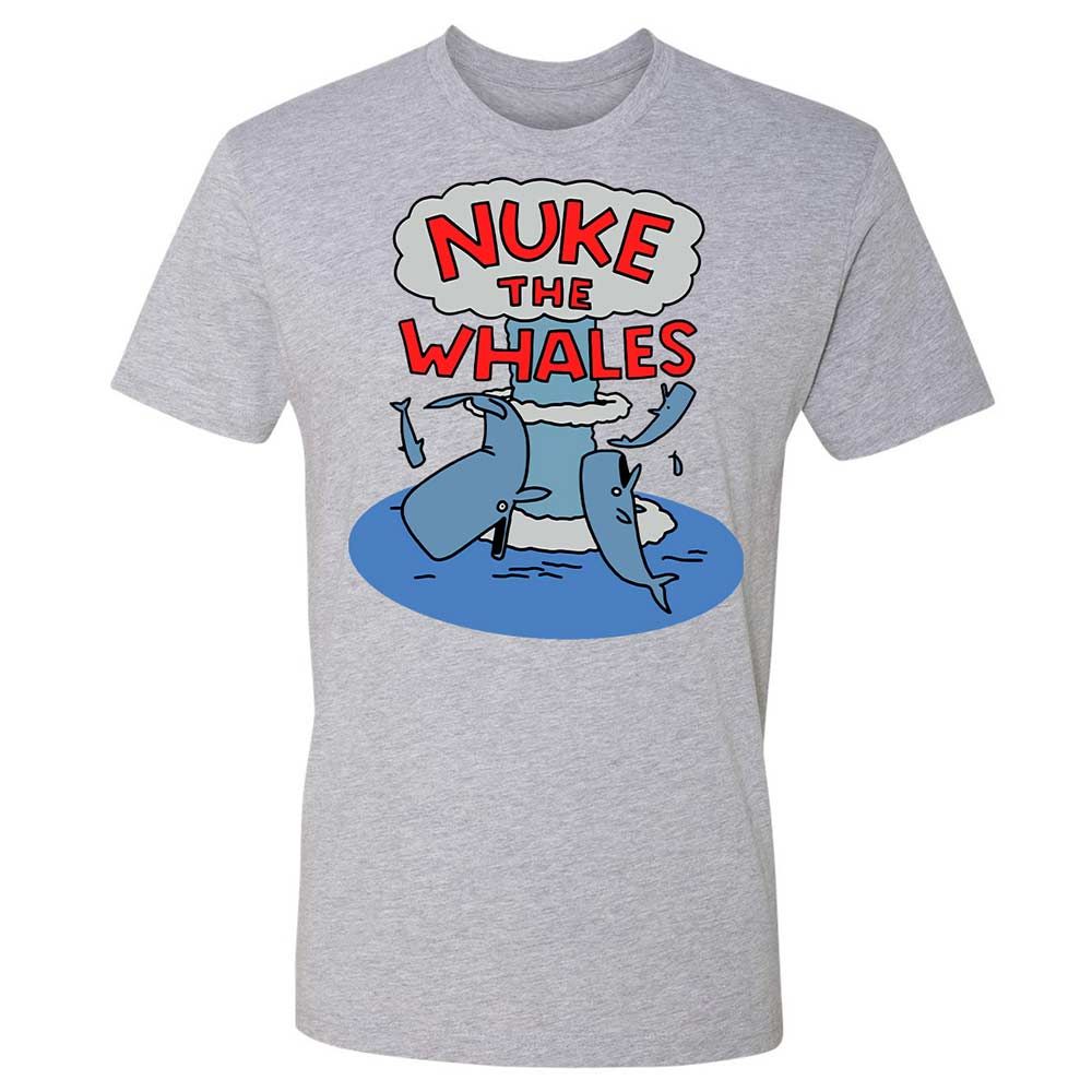 Nuke the Whales - Heather Grey - 2