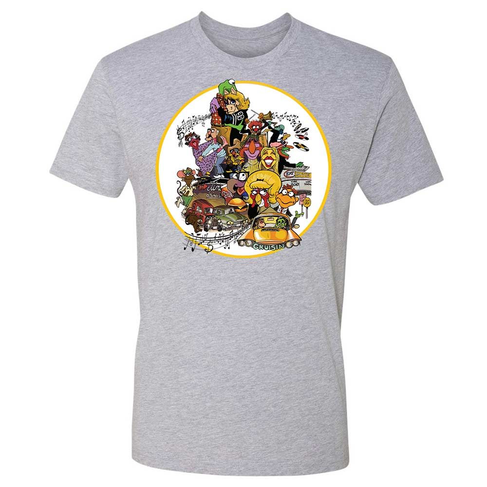 Muppet Graffiti - Heather Grey - 2
