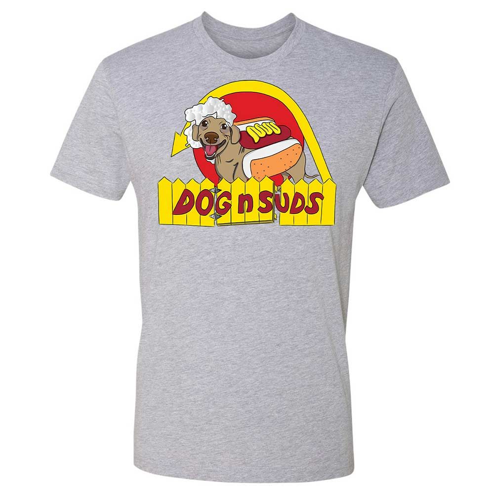 Dog n Suds Dachshund - Heather Grey - 2