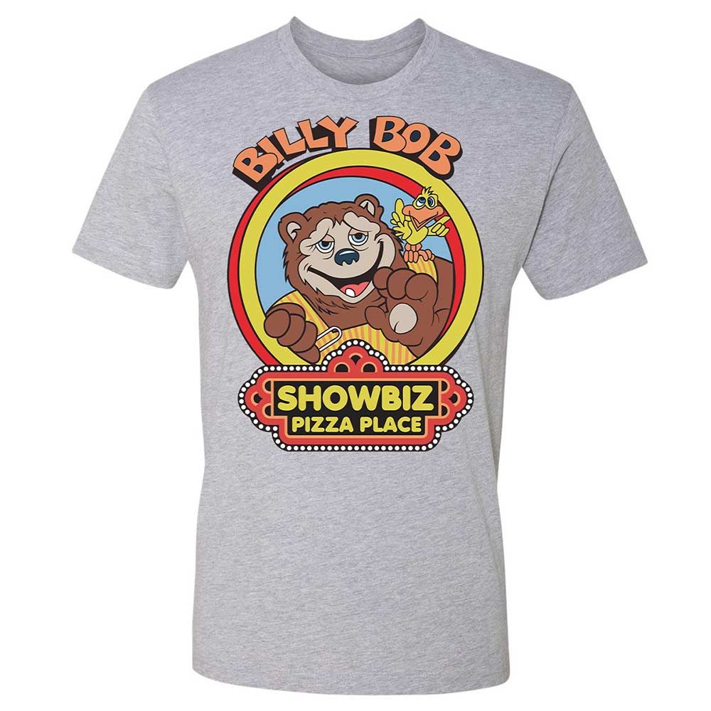 Big Bear Pizza Place - Heather Grey - 2