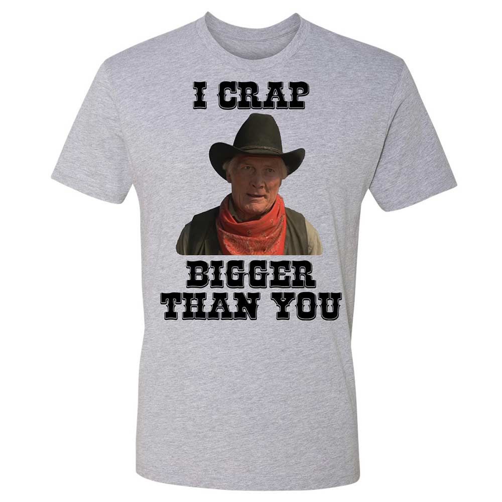 I Crap Bigger Than You - Heather Grey - 2