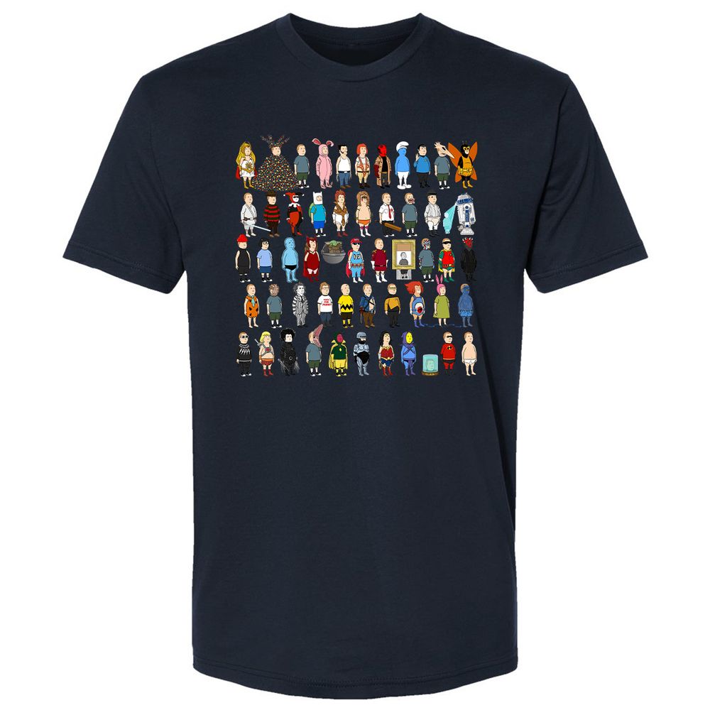 Premium Unisex T-Shirt - QB9P5G36 - Midnight Navy - 2