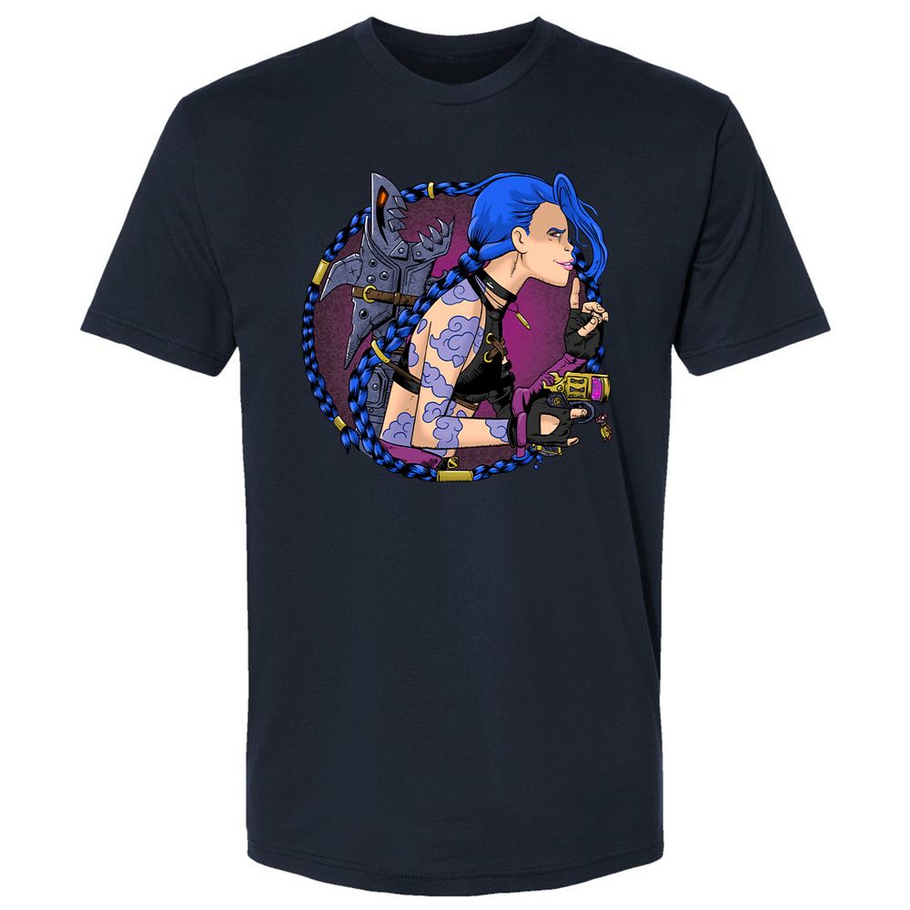 Premium Unisex T-Shirt - 3LDWM1HH - Midnight Navy - 2