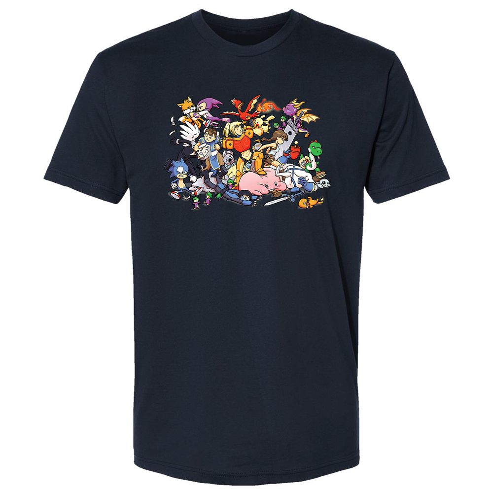 Premium Unisex T-Shirt - GQT9X8H1 - Midnight Navy - 2