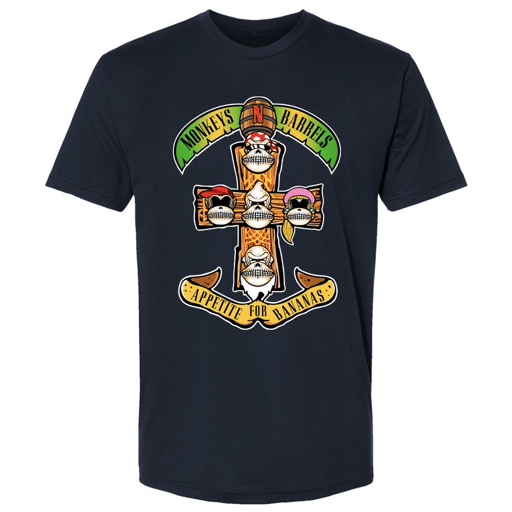 Premium Unisex T-Shirt - DJM6W3BC - Midnight Navy - 2