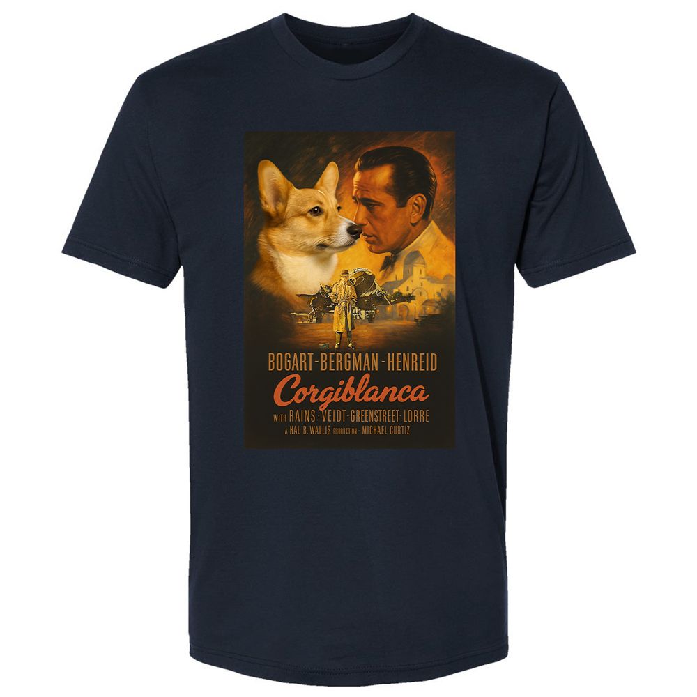 Premium Unisex T-Shirt - QWJKGZ88 - Midnight Navy - 2