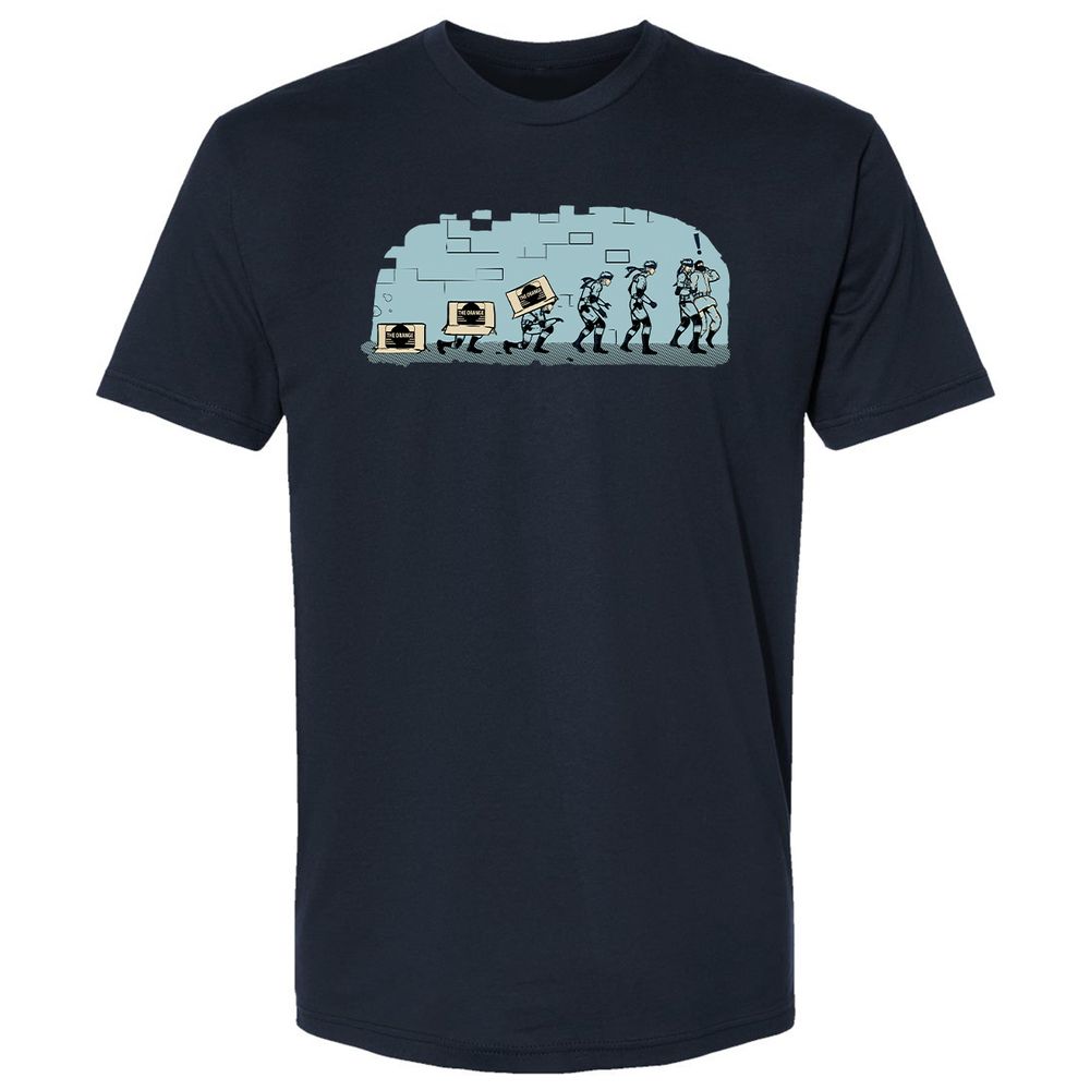 Premium Unisex T-Shirt - 8EDMRWRR - Midnight Navy - 2
