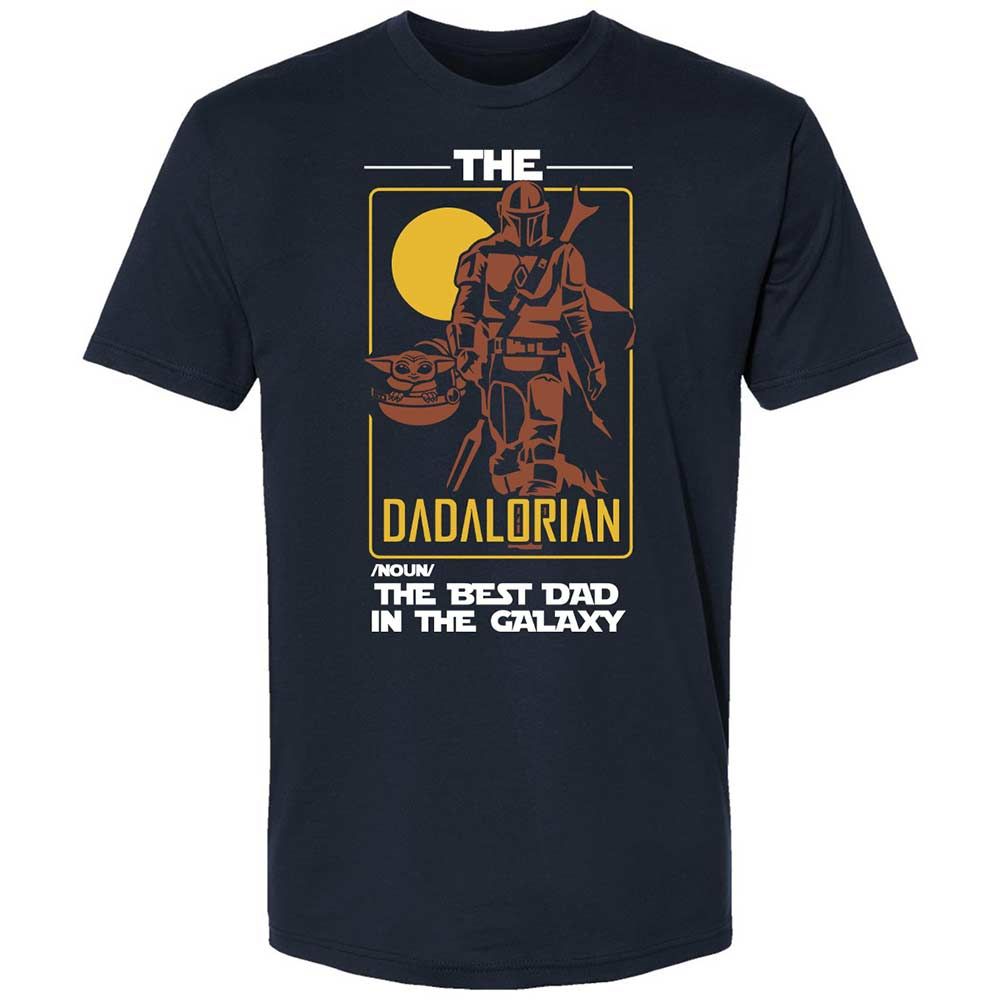 The Dadalorian The Best Dad In The Galaxy - Midnight Navy - 2