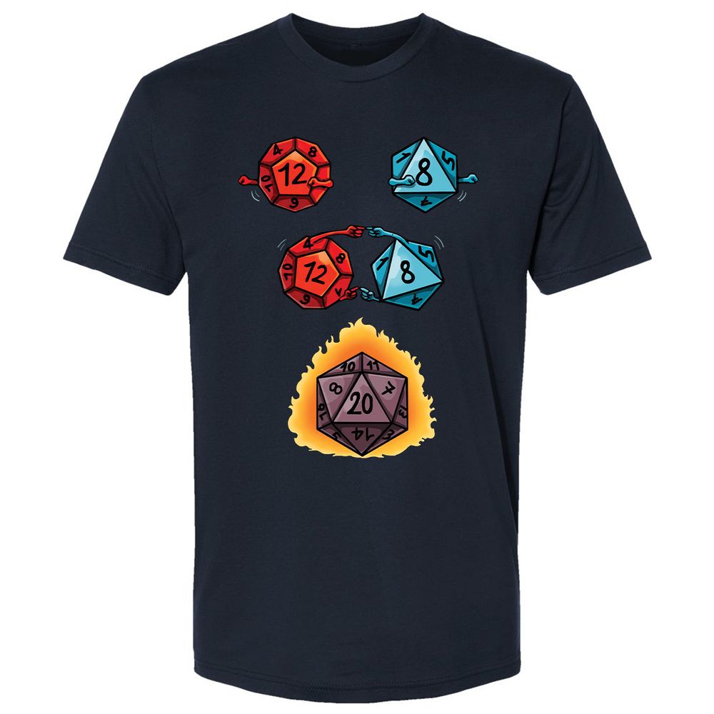 Premium Unisex T-Shirt - 4NUMYNGA - Midnight Navy - 2