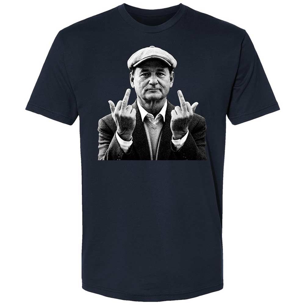Bill Murray Middle Finger - Midnight Navy - 2