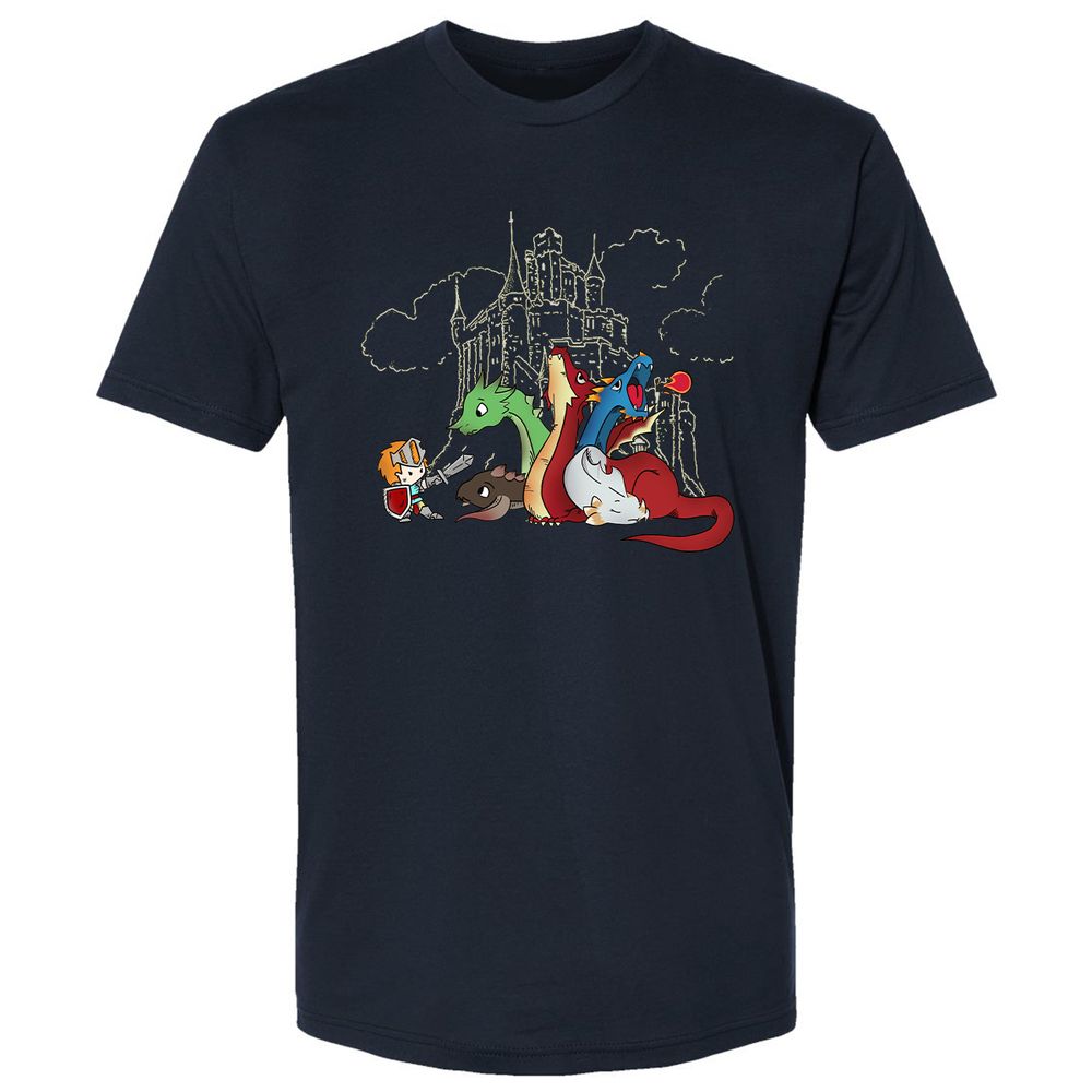 Premium Unisex T-Shirt - CDJF2TWB - Midnight Navy - 2