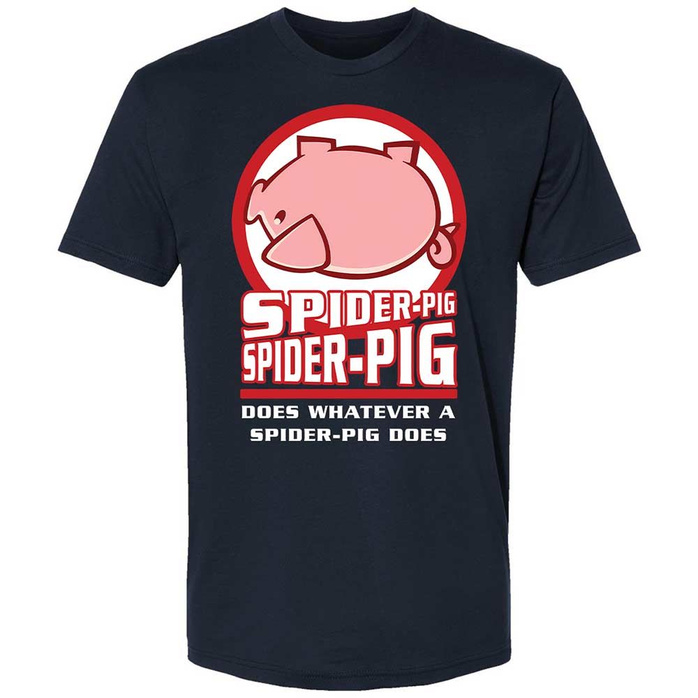 Spider-Pig, Spider-Pig - Midnight Navy - 2