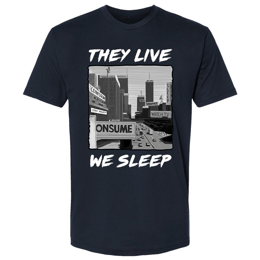 Premium Unisex T-Shirt - 1C69JBX1 - Midnight Navy - 2