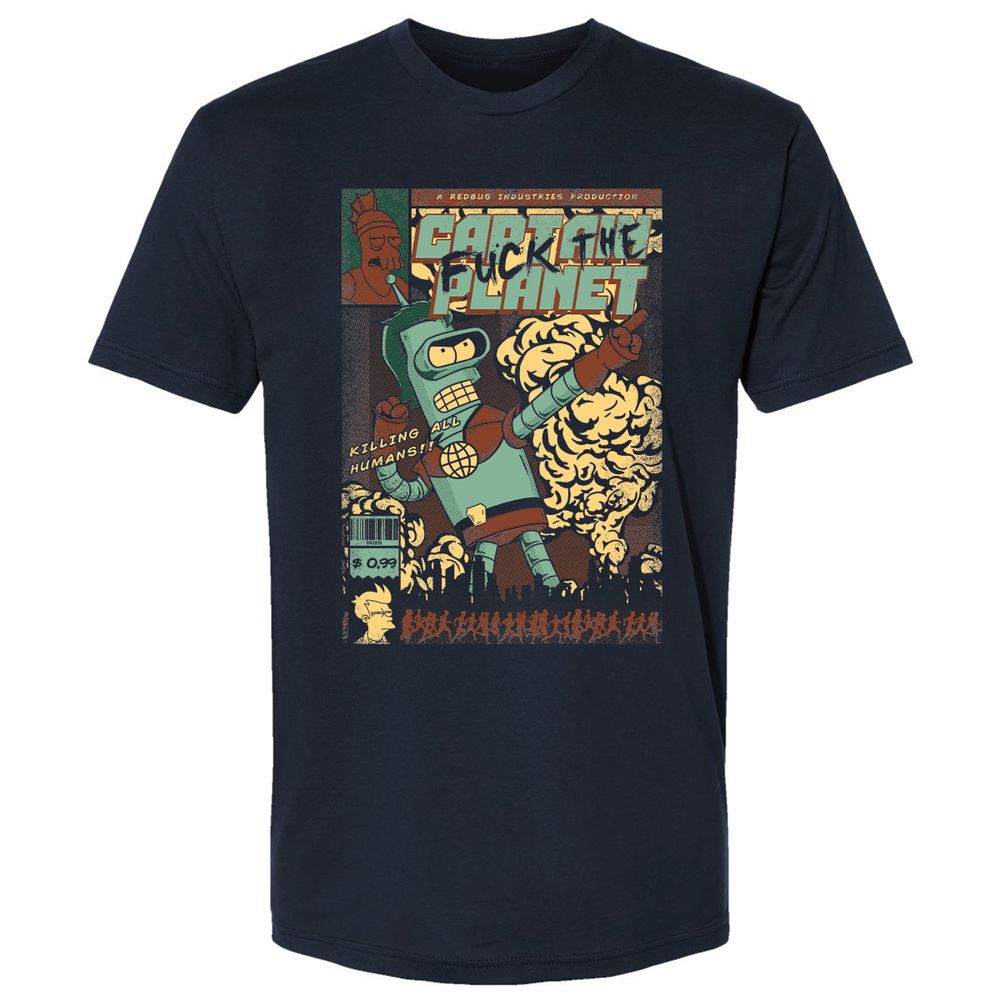 Premium Unisex T-Shirt - AJD98QR5 - Midnight Navy - 2