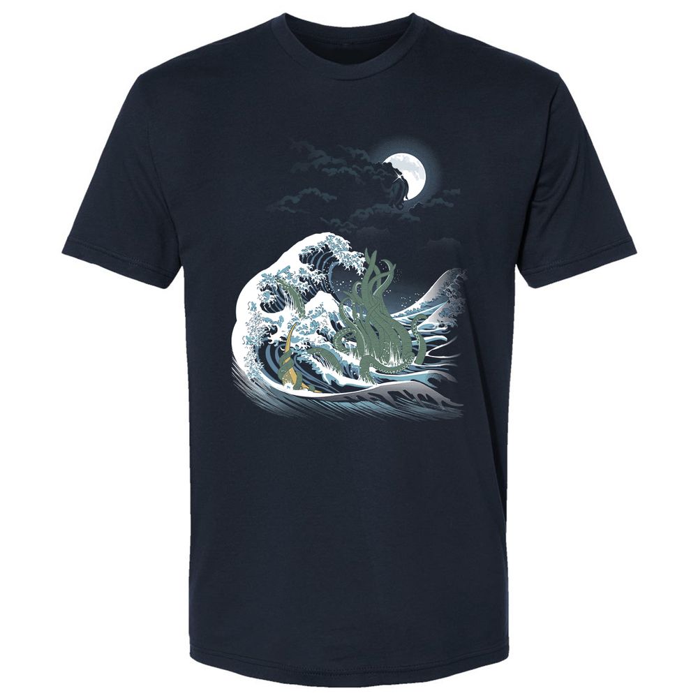 Premium Unisex T-Shirt - BHSHM8WL - Midnight Navy - 2