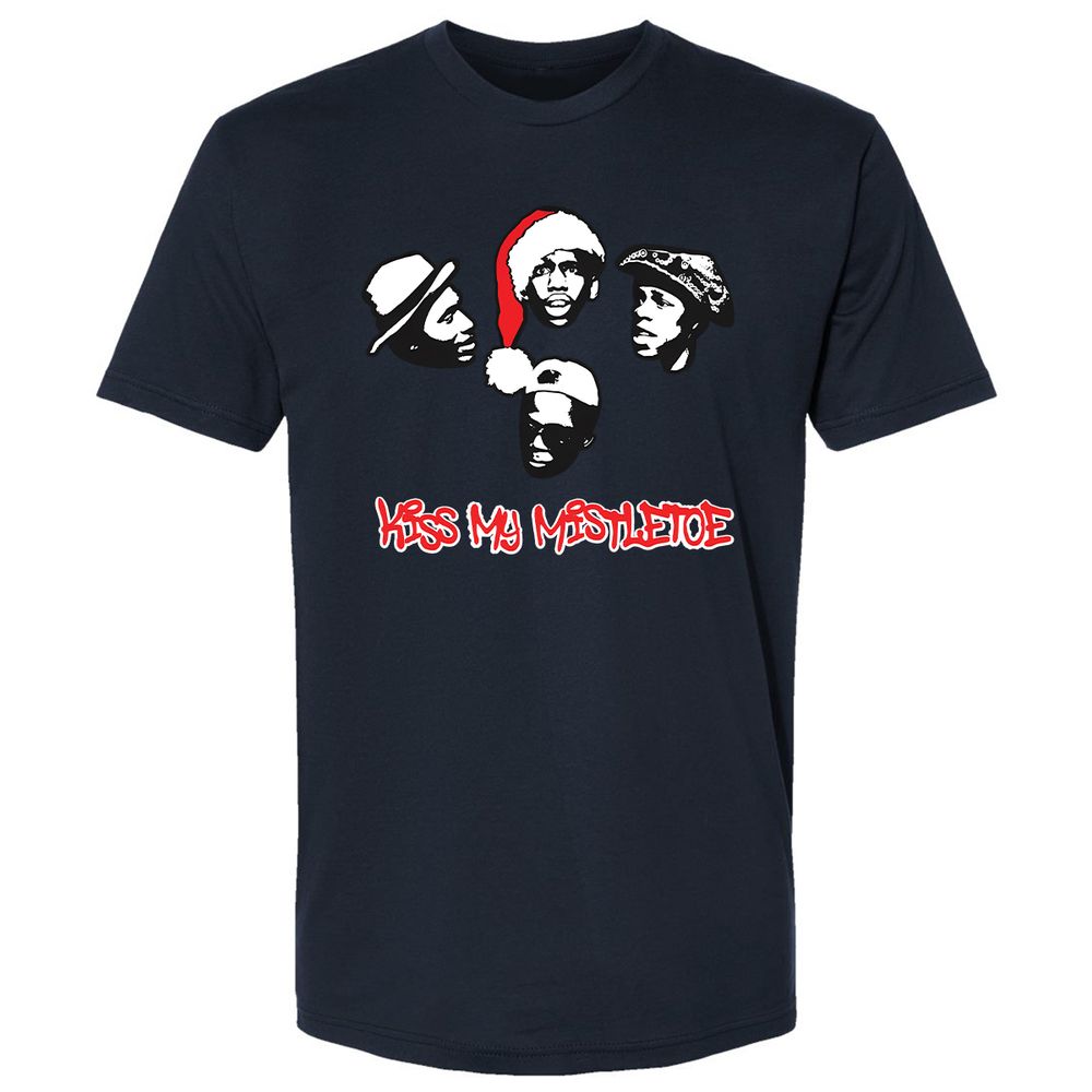 Kiss My Mistletoe Xmas Rap - Midnight Navy - 2