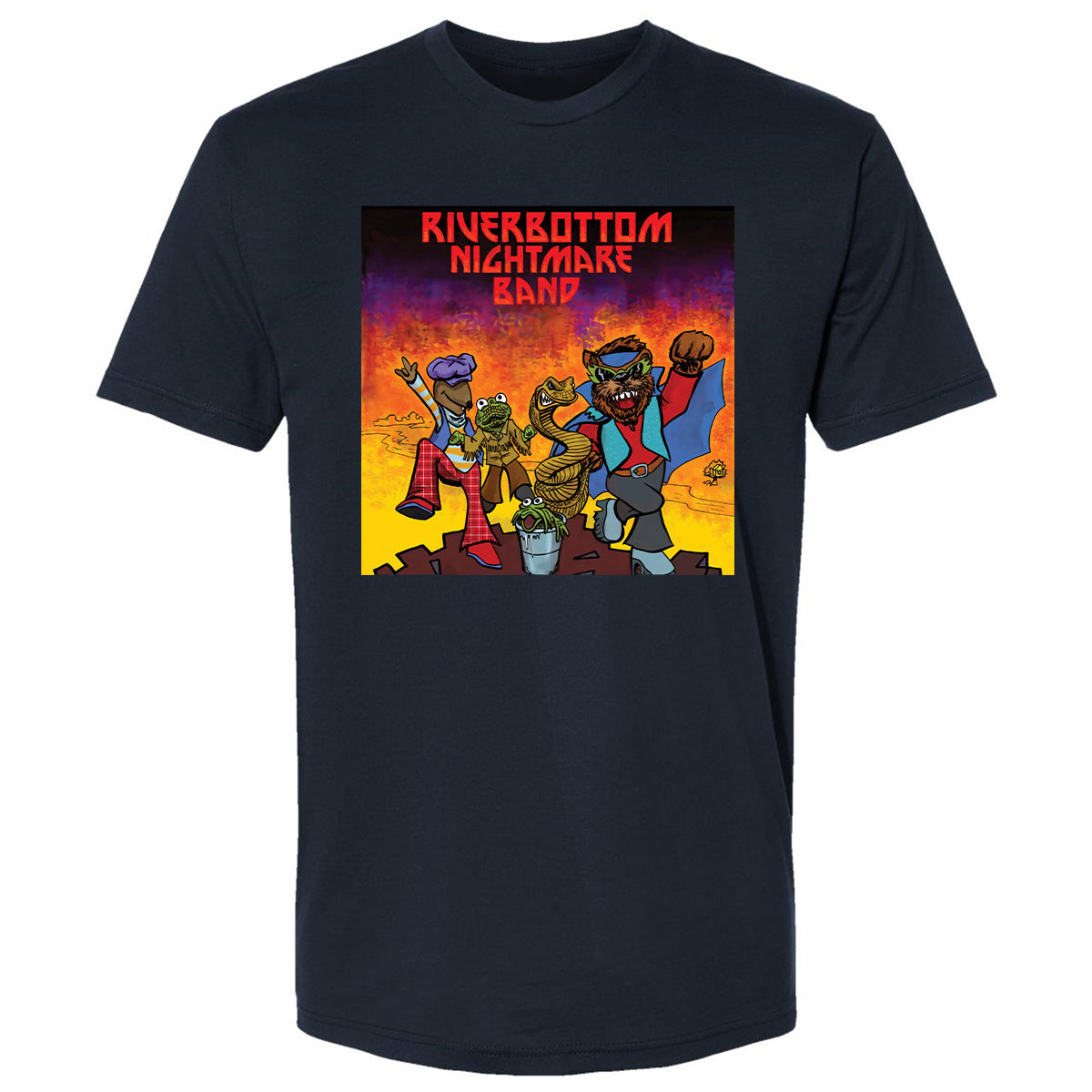 Premium Unisex T-Shirt - 5SXAQFKR - Midnight Navy - 2