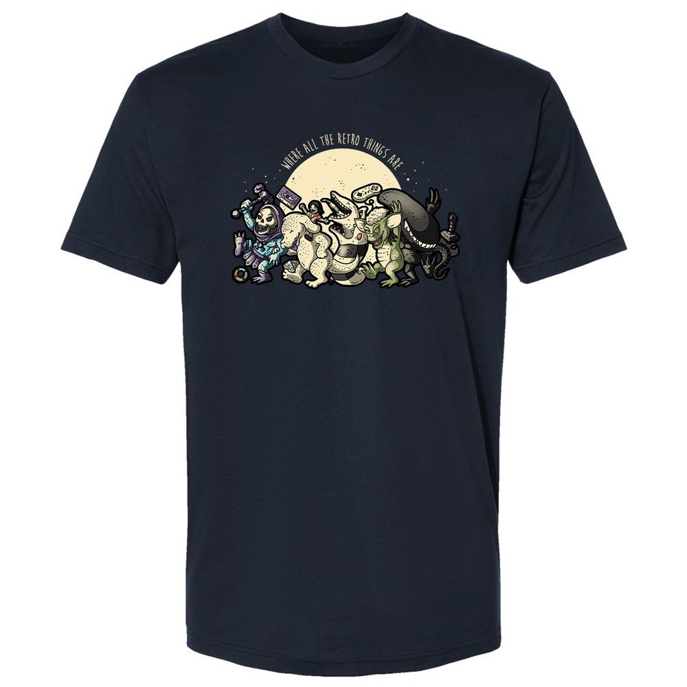 Premium Unisex T-Shirt - HHGQ5ME6 - Midnight Navy - 2
