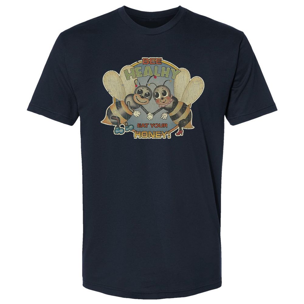 Bee Healthy Eat Your Honey - Midnight Navy - 2