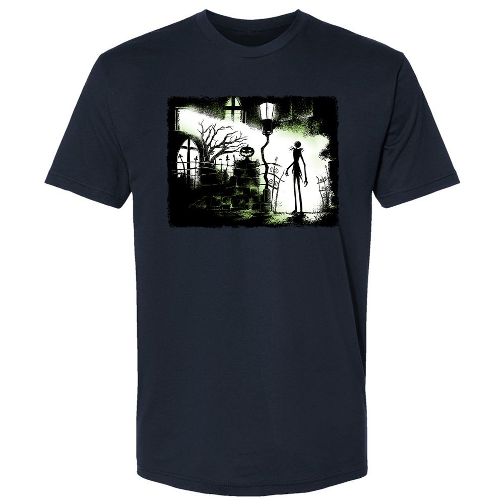 Premium Unisex T-Shirt - Black - Midnight Navy - 2