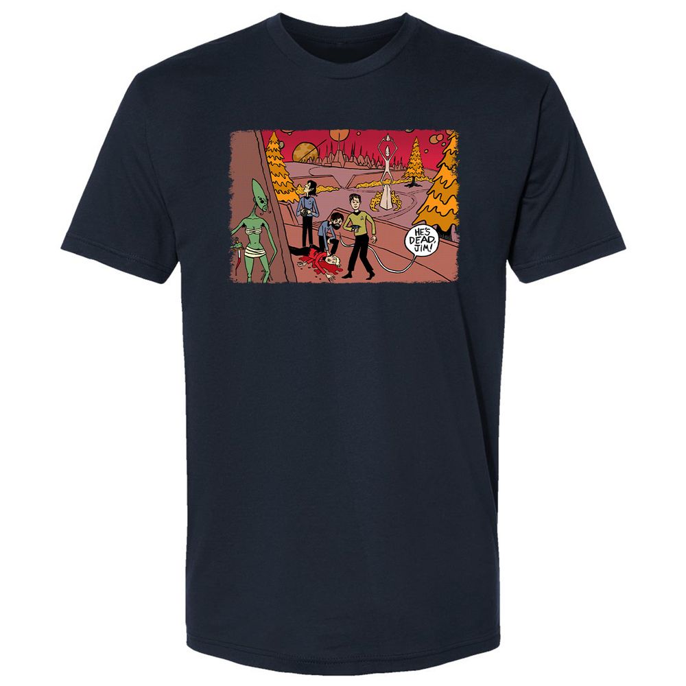 Premium Unisex T-Shirt - V2KSFDSZ - Midnight Navy - 2