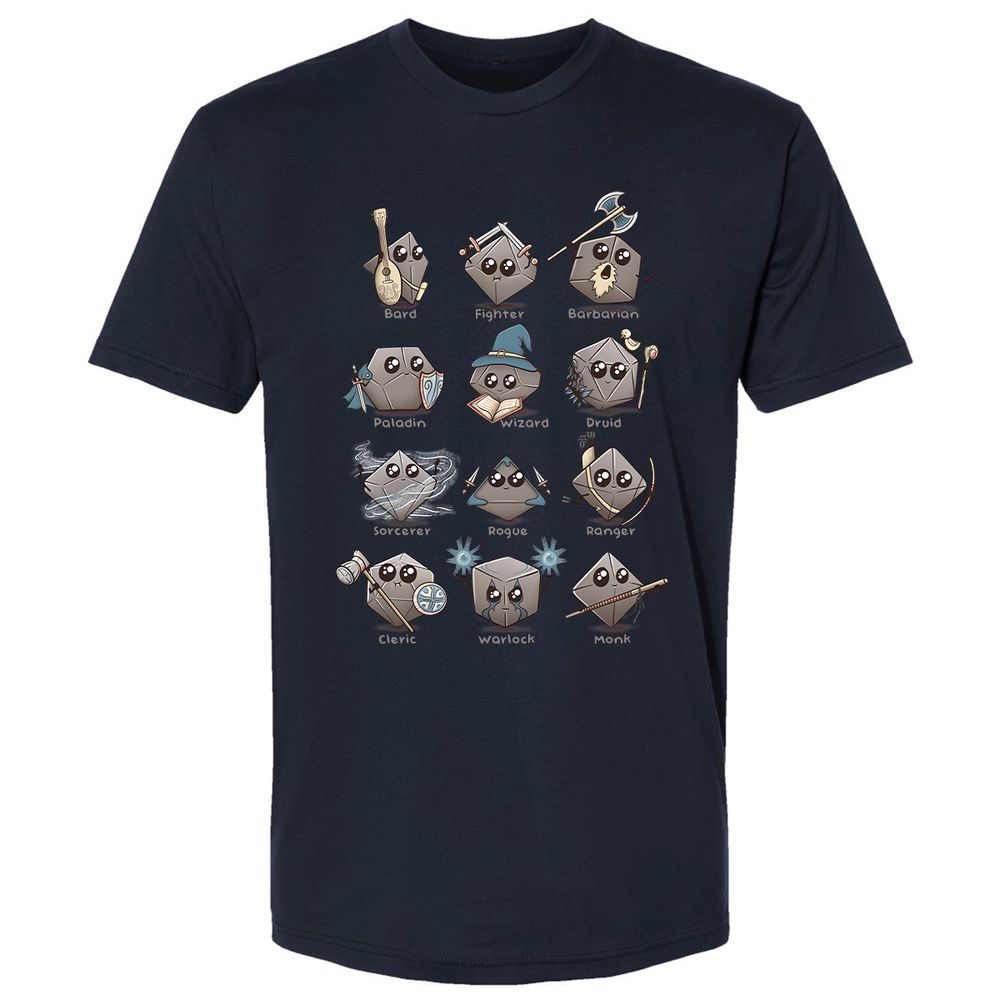 Premium Unisex T-Shirt - WLF56PJ2 - Midnight Navy - 2