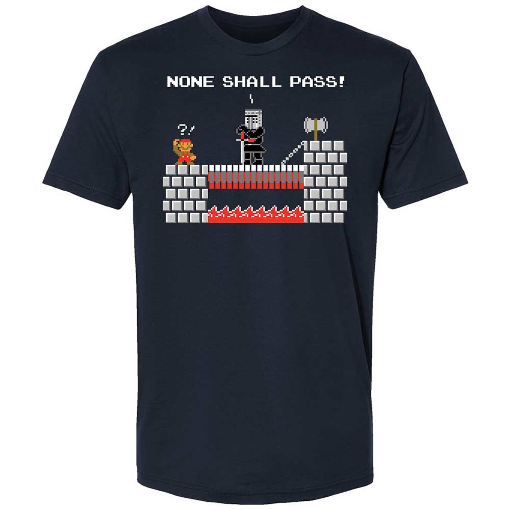No Plumbers Shall Pass - Midnight Navy - 2