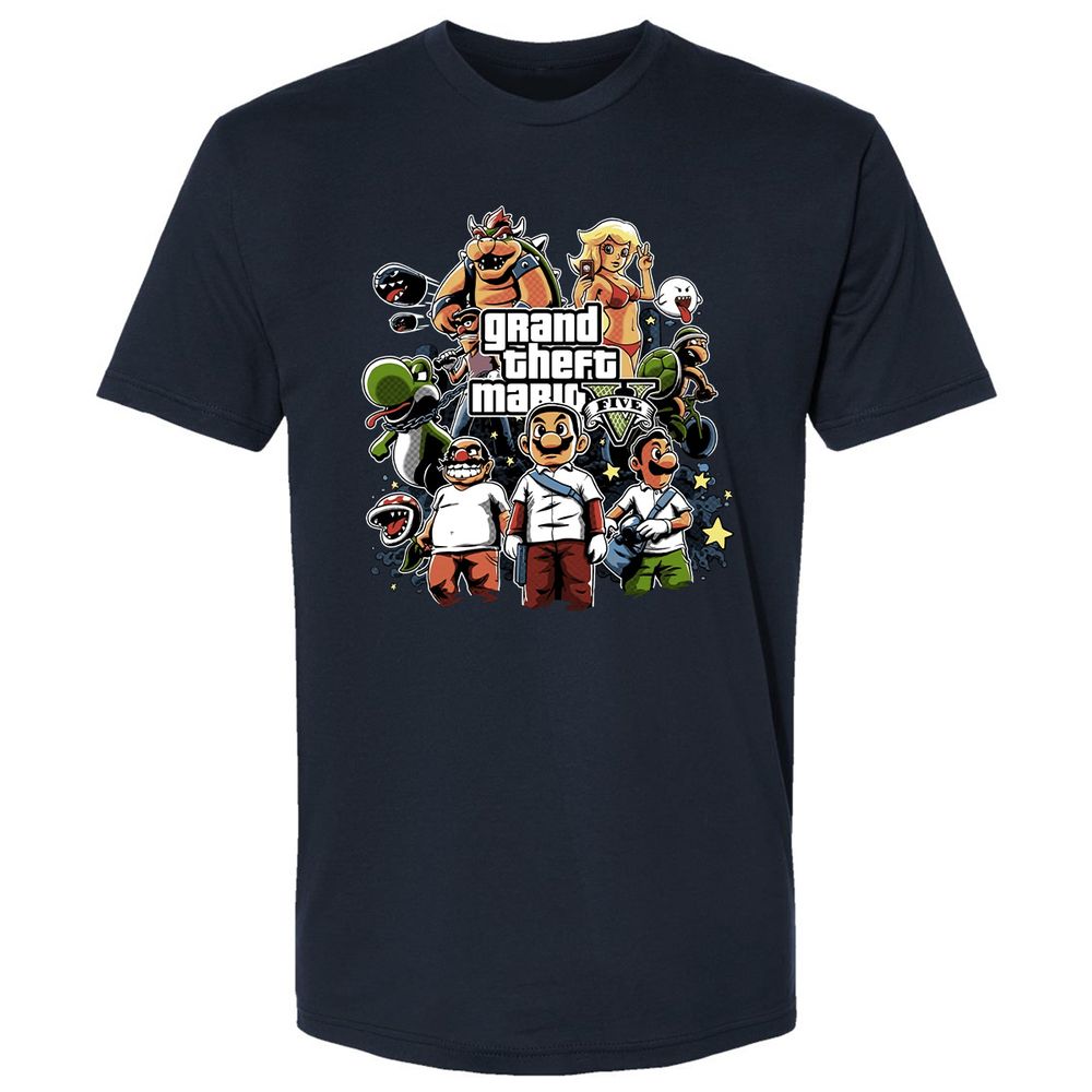 Premium Unisex T-Shirt - BBHEHM24 - Midnight Navy - 2