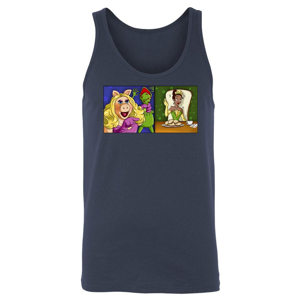 Unisex Jersey Tank - BZKNMMH2 - Navy - 2