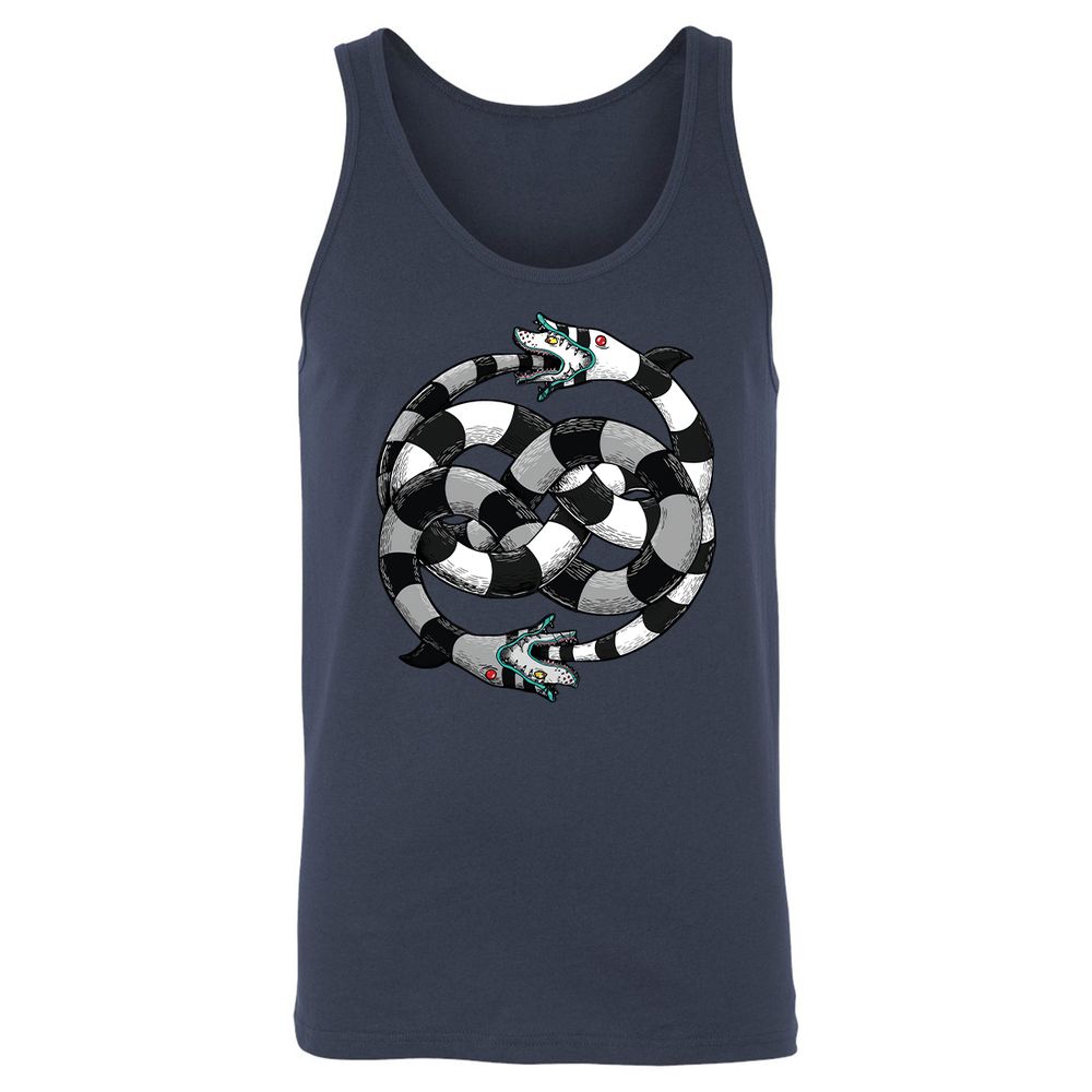 Unisex Jersey Tank - AUHVAXEX - Navy - 2