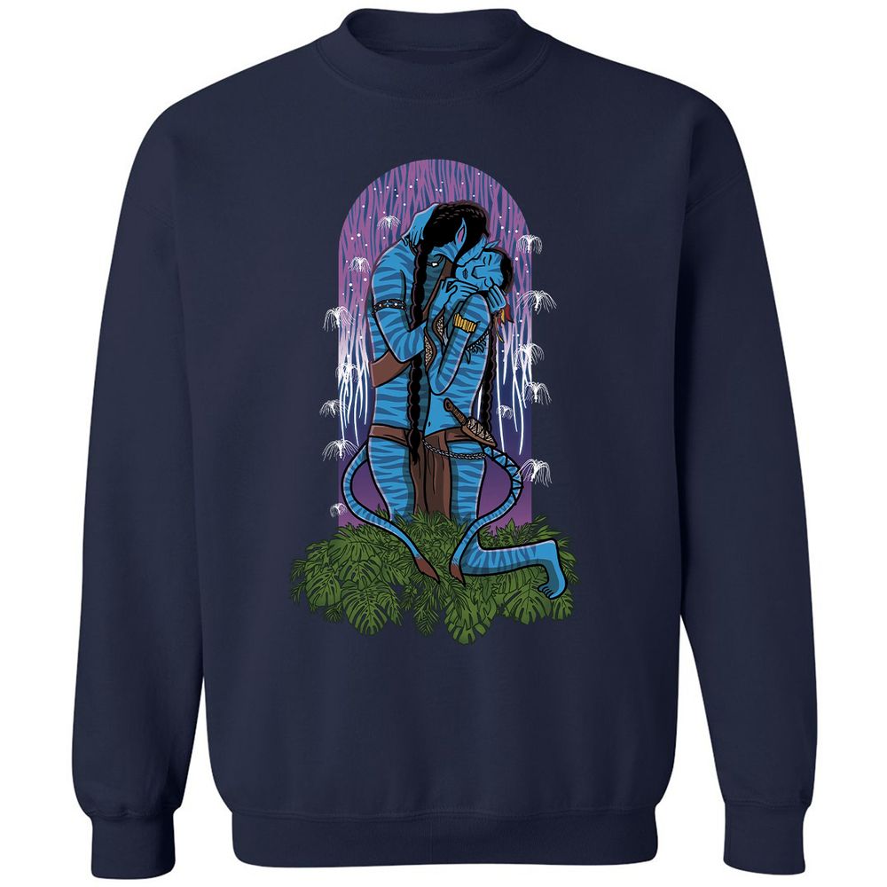 Classic Unisex Sweatshirt - TZXKM55P - Navy - 2