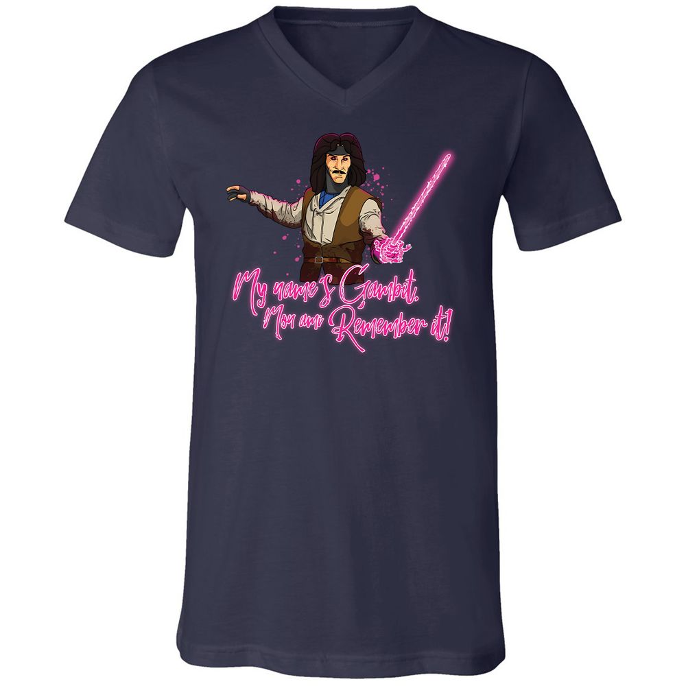 Unisex V-Neck T-Shirt - XQ8MC27N - Navy - 2