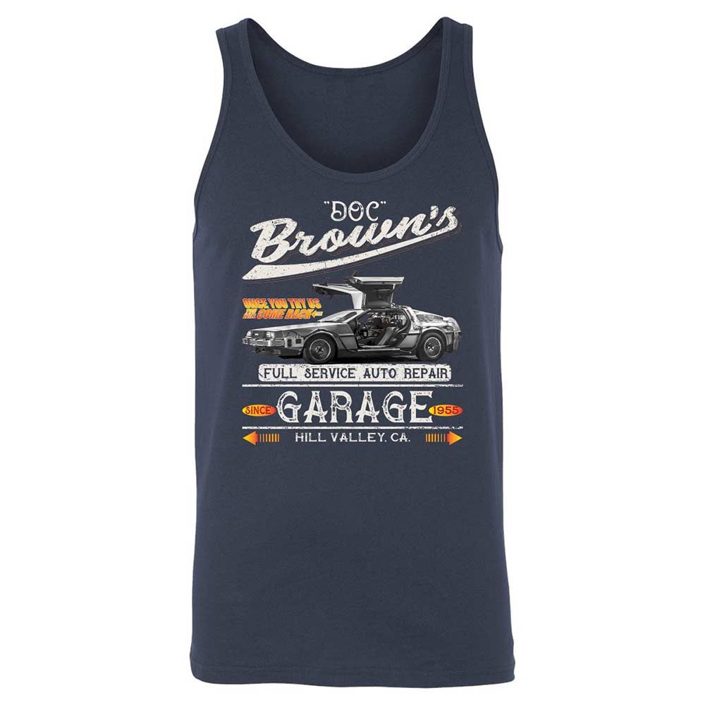 Unisex Jersey Tank - 7MBFFWCB - Navy - 2
