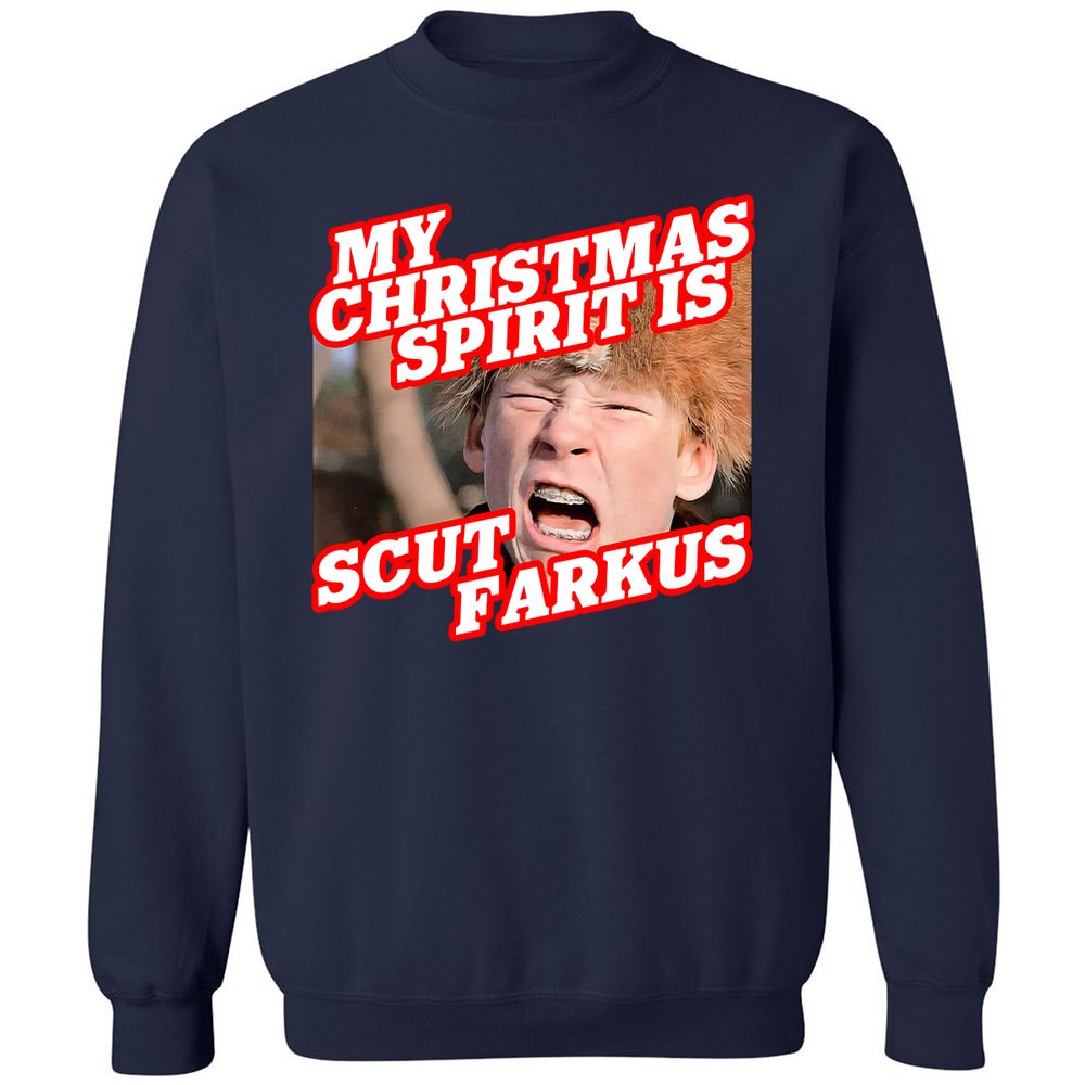 Classic Unisex Sweatshirt - UJ6KDZPP - Navy - 2