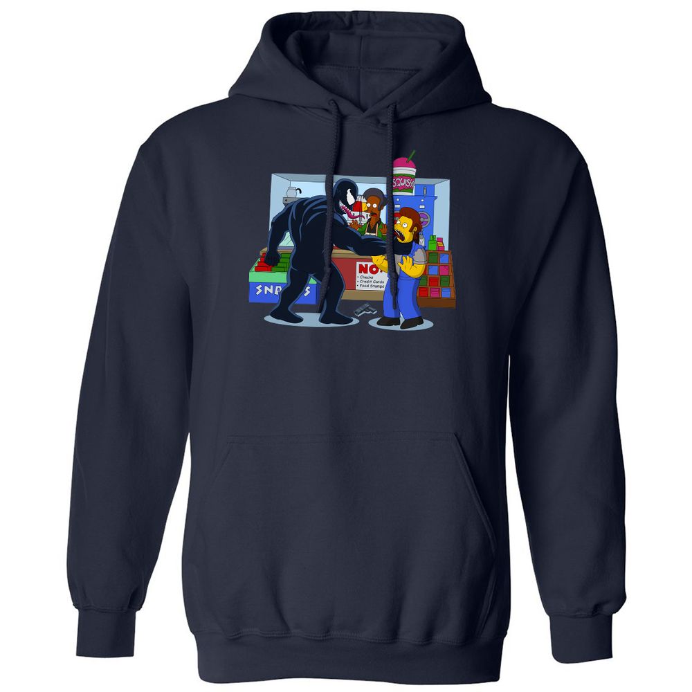 Classic Unisex Hoodie - S6DBP5KU - Navy - 2