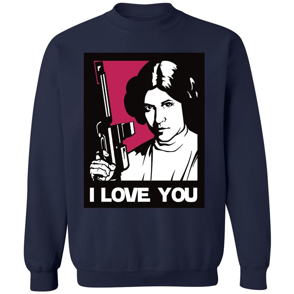 Classic Unisex Sweatshirt - LS415CG5 - Navy - 2