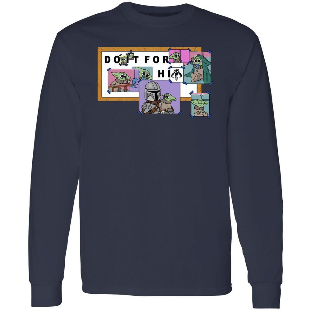 Long Sleeve T-Shirt - UGHQRCDP - Navy - 2