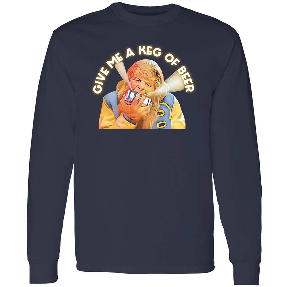 Long Sleeve T-Shirt - 899HPCHM - Navy - 2