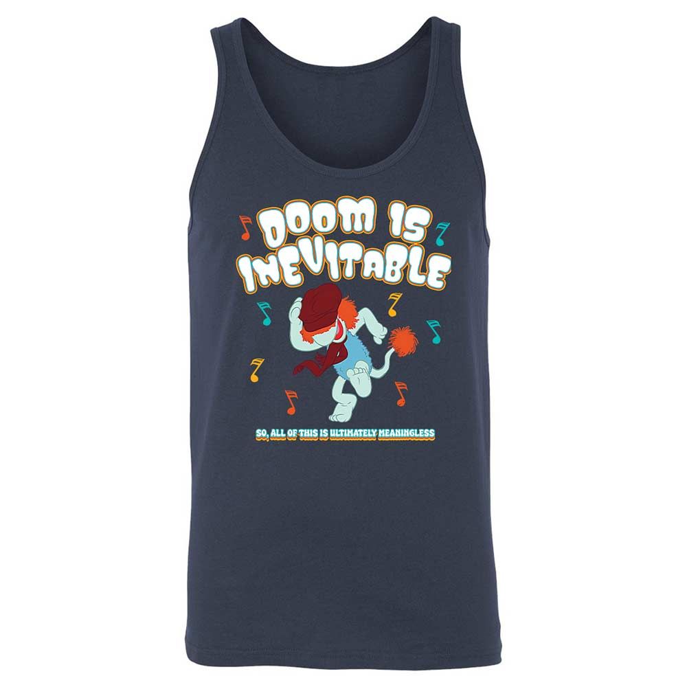 Unisex Jersey Tank - ZE1E9BMD - Navy - 2