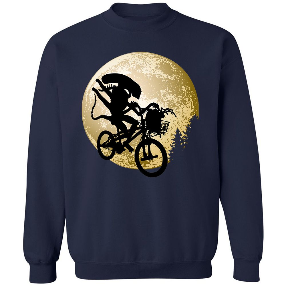Classic Unisex Sweatshirt - 74KS26FM - Navy - 2