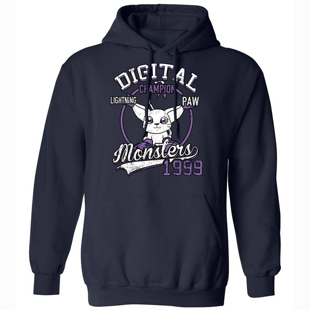 Classic Unisex Hoodie - 63PUYZAZ - Navy - 2