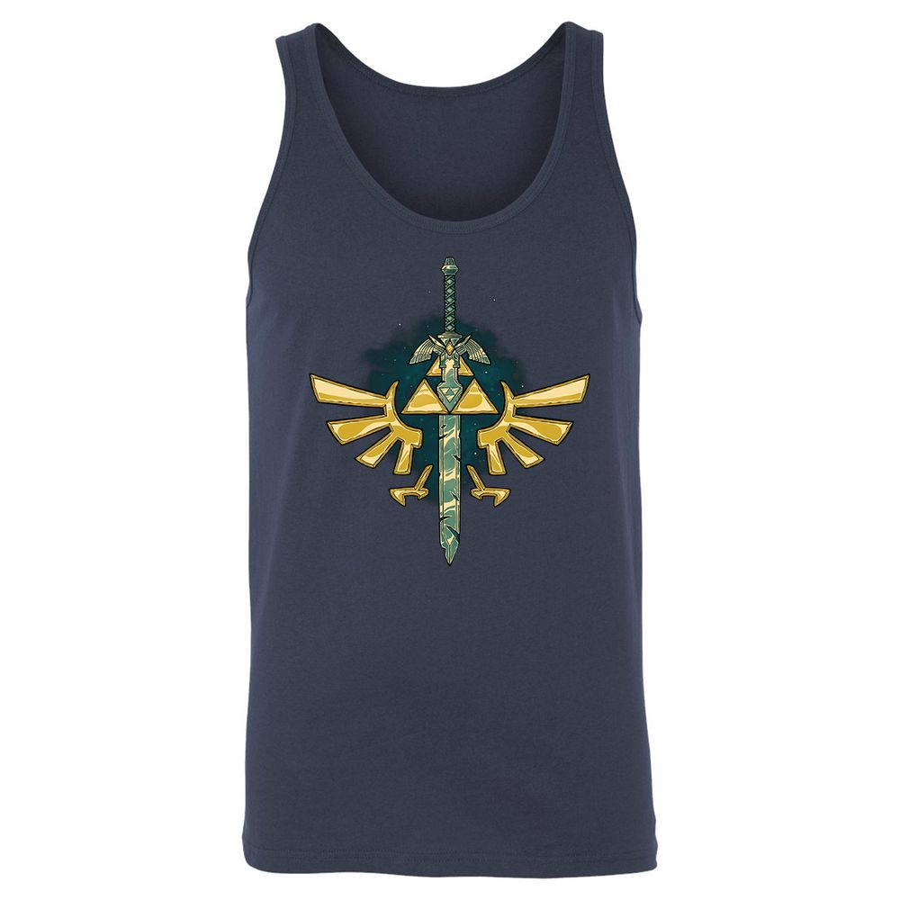 Unisex Jersey Tank - QR2AP55G - Navy - 2