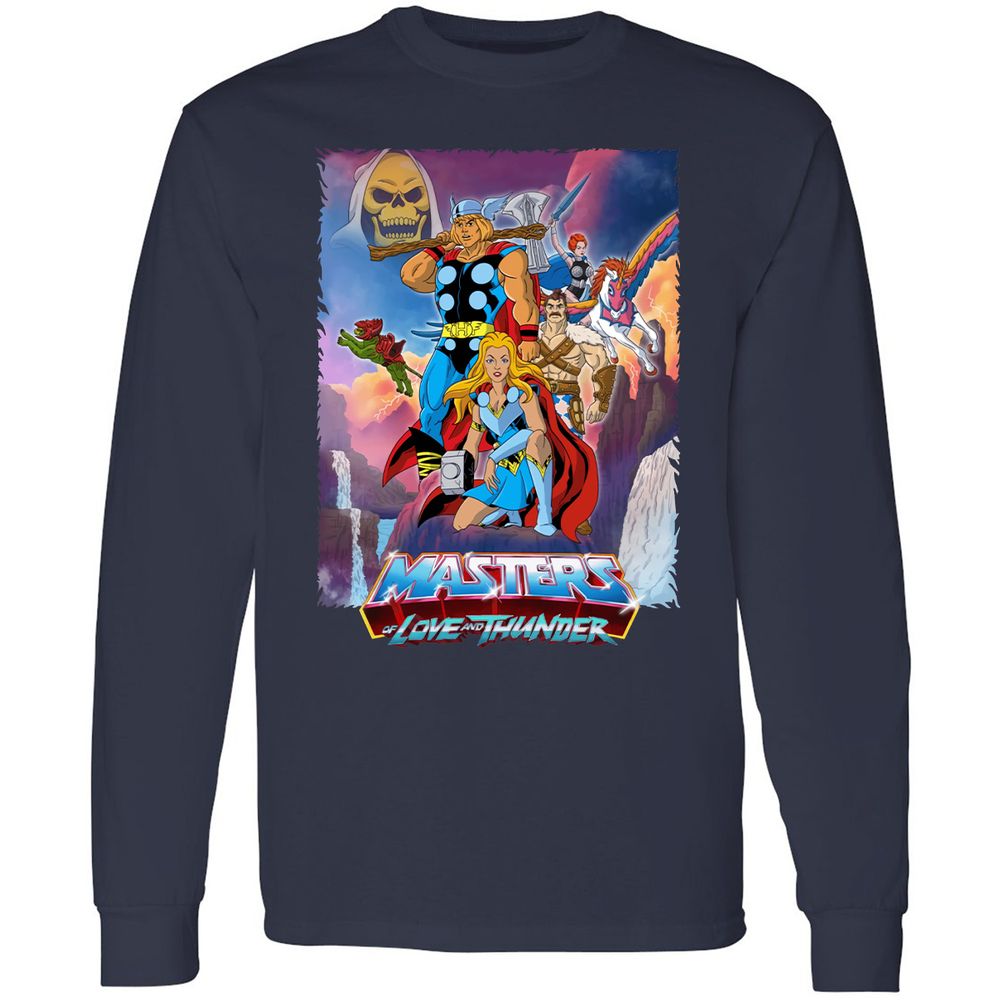 Long Sleeve T-Shirt - MLCZJL19 - Navy - 2