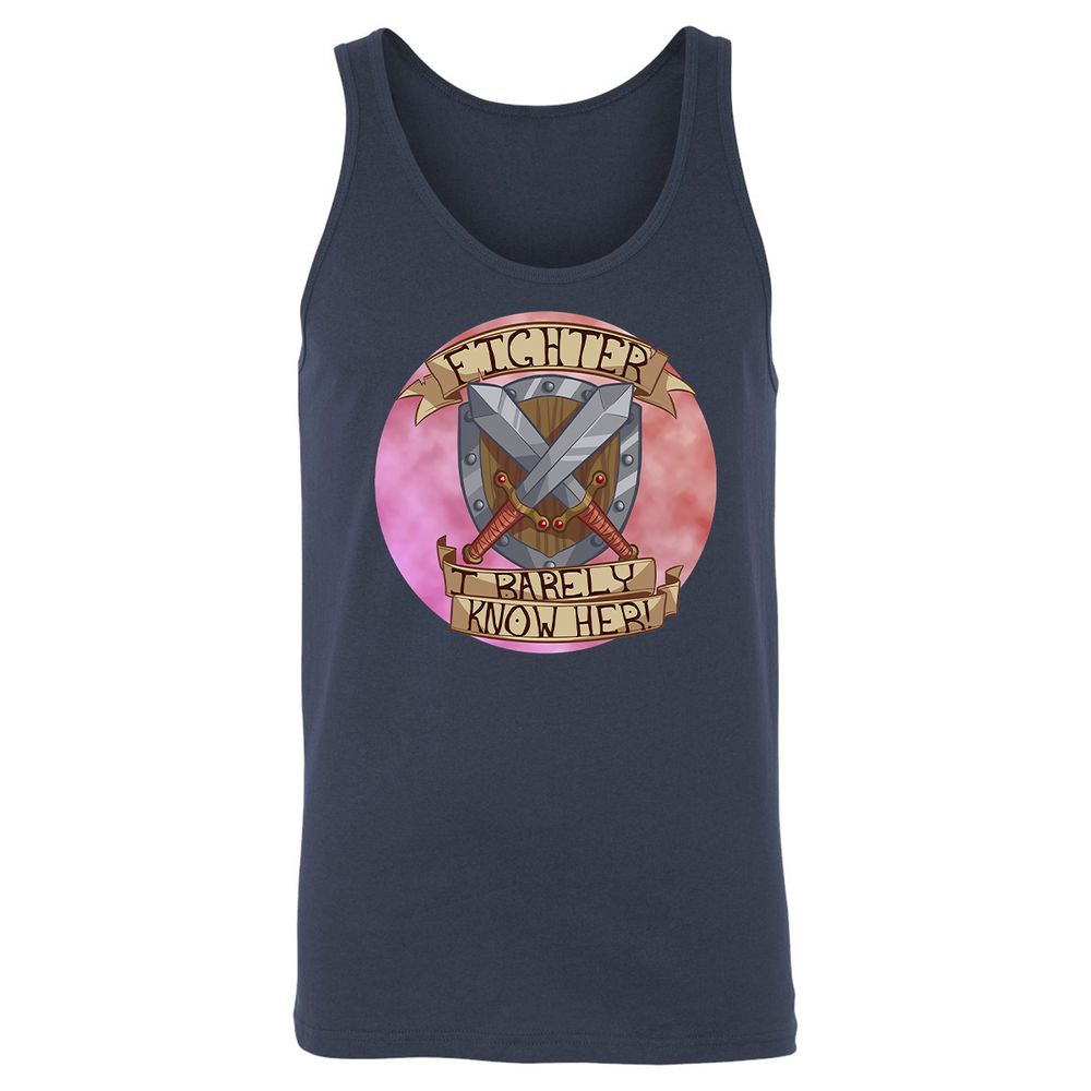 Unisex Jersey Tank - EUEQRYR4 - Navy - 2