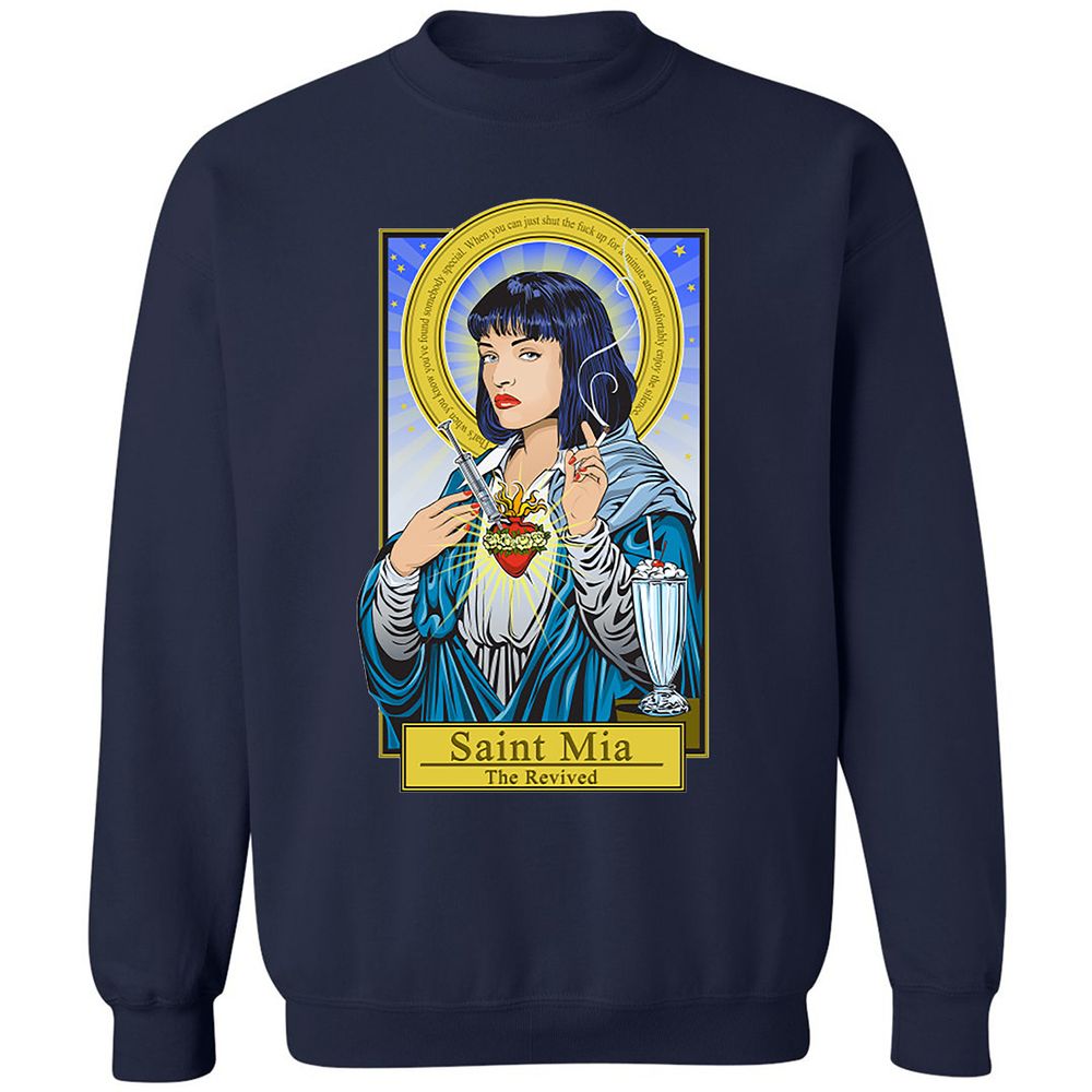 Classic Unisex Sweatshirt - Y8E346ZF - Navy - 2