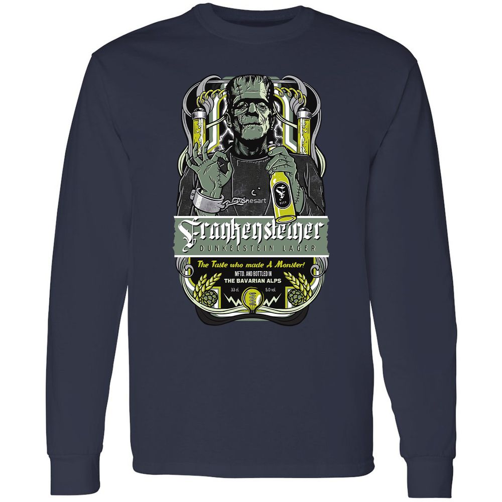 Frankenstein Beer - Navy - 2