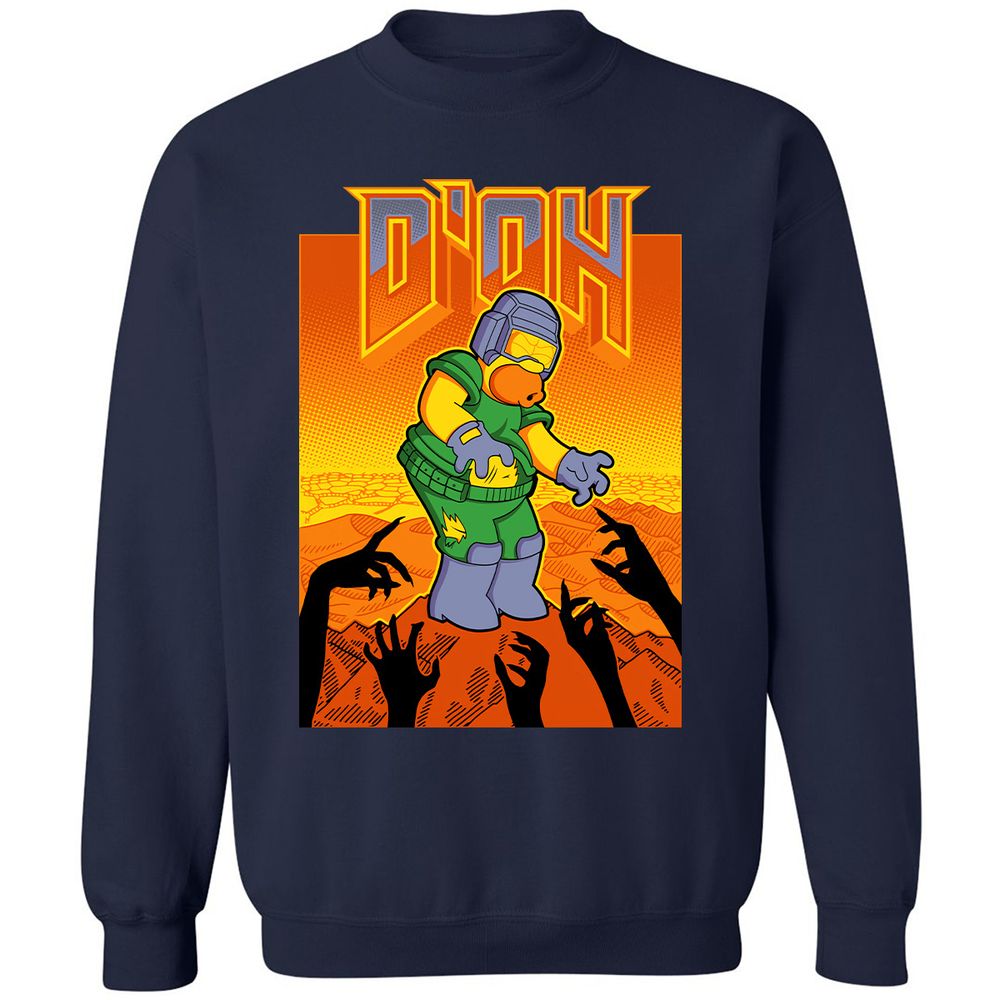 Classic Unisex Sweatshirt - 2SPGNACX - Navy - 2